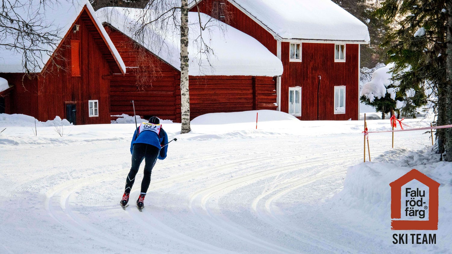 Falu Rödfärg Ski Team lanserades 2021.